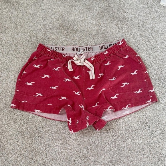Hollister Co Pants - Y2K Hollister Seagull Print Sleep Shorts 💗 Size M